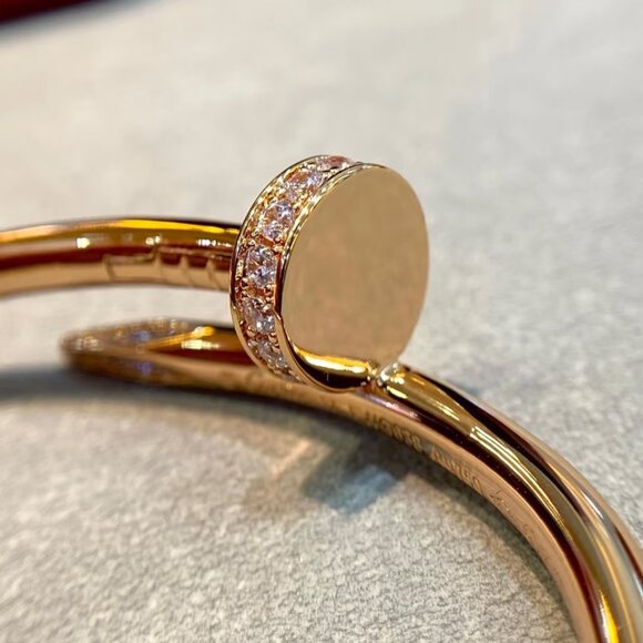 Cartier Rose Gold Nail Bracelet - Picture 9 of 9